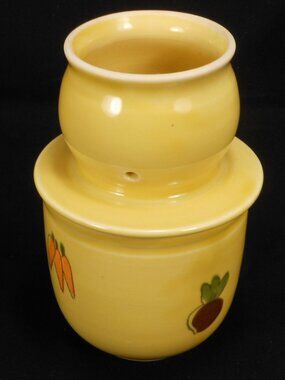 Poterie Weiebrenner et  fine porcelain butter dish